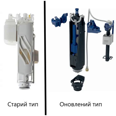 Сливной механизм двойной слив IDO SEVEN D 244.906.00.1