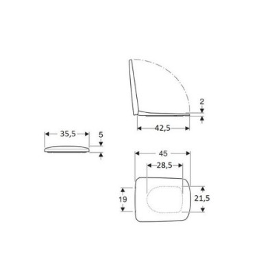 Сидение для унитаза Kolo Nova Pro M30117000
