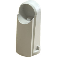 Декоративная накладка на крепление душевой штанги Kludi, белая 83031443-00