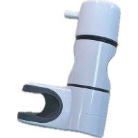 Держатель ручного душа для штанги Ø23мм Kludi, белый 7322543-00