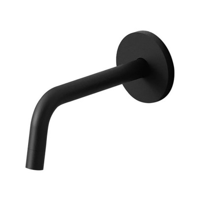 Вилив 18*120 мм Paffoni ZBOC102NO для змішувача прихованого монтажу , чорний