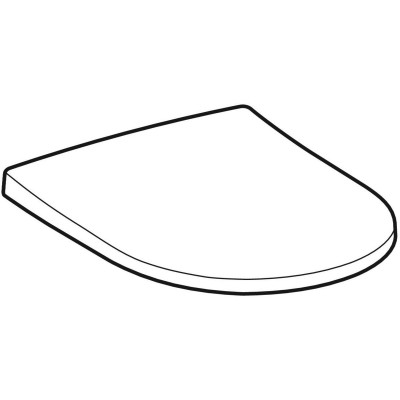 Сидение с крышкой для унитаза Acanto soft close, Geberit 500.605.01.2