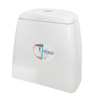 Бачок керамический для унитаза KOLO SOLO с крышкой, нижний подвод 7401400U