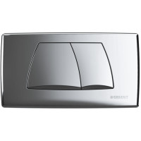 Клавіша змиву Twinline для інсталяції Geberit, глянцевий хром 115.888.21.1