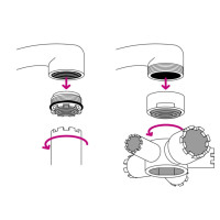 Ключ для аератора 16,5мм для змішувача TRES 9134895
