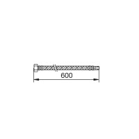 Шланг подвода воды для смесителя M8x1xG3/8 x 600мм TRES 29908405