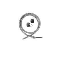 Шланг душовий 1/2” M15x1 1500mm для змішувача на борт ванни Paffoni, хром ZFLO009CR
