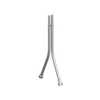 Шланг подвода воды 65см M10x1/M15x1 к смесителю Paffoni 032 - ZFLX116