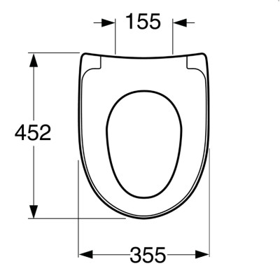 Сидение с крышкой для унитаза Gustavsberg Nautic Soft Close, quick-release, white 9M26S101