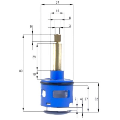 Перемикач режимів для змішувача DEANTE XNC05FUP0