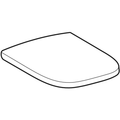 Сидение с крышкой Geberit Modo 502.828.00.1 антибактериальное