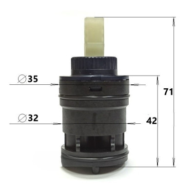 Картридж для смесителя Am Pm 35 мм SPF10035DH1P1
