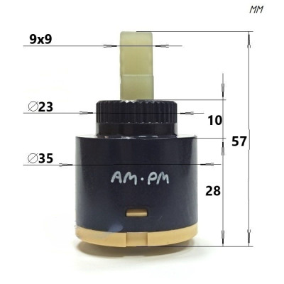 Картридж для смесителя Am Pm 35 мм SPF10035SF2P1