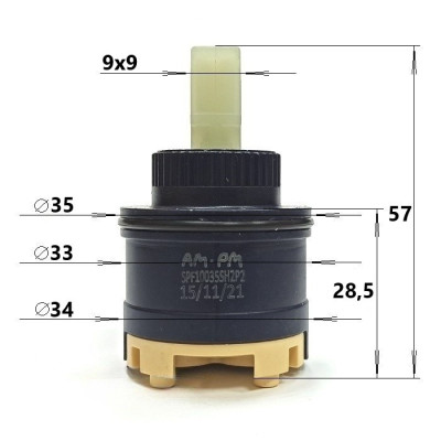 Картридж для смесителя Am Pm 35 мм SPF10035SH2P2