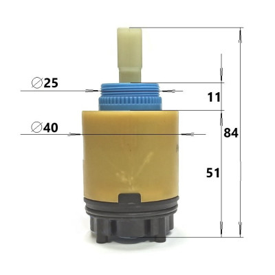 Картридж для смесителя Am Pm 40 мм SPF10040MFH2P1