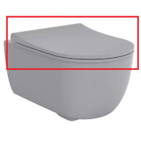 Крышка soft-close для унитаза подвесного безободкового Devit ART 2.0 (3020140G), серый — 528112