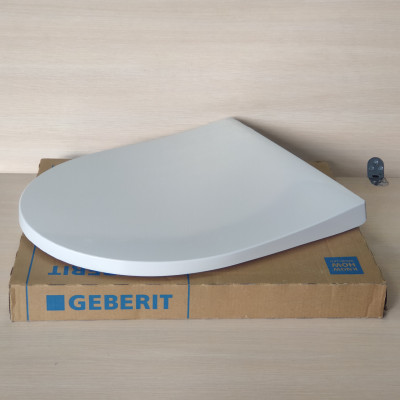 Сидение с крышкой для унитаза GEBERIT iCon click2clean, soft close 500.835.01.1