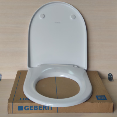 Сидение с крышкой для унитаза GEBERIT iCon click2clean, soft close 500.835.01.1