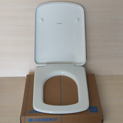 Сидение с крышкой для унитаза GEBERIT Selnova Square click2clean, soft close 500.336.01.1