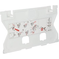 Захисна пластина для змивного бачка прихованого монтажу Geberit 240.930.00.1