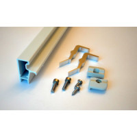 Профиль передний для душевой кабины IDO Showerama 8-5 90х90, белый 244.040.00.1