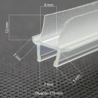 Ущільнювач дверний для душу кабіни KOLO NIVEN A170081